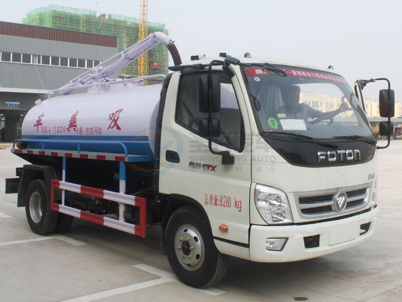 福田奧鈴5方吸糞車