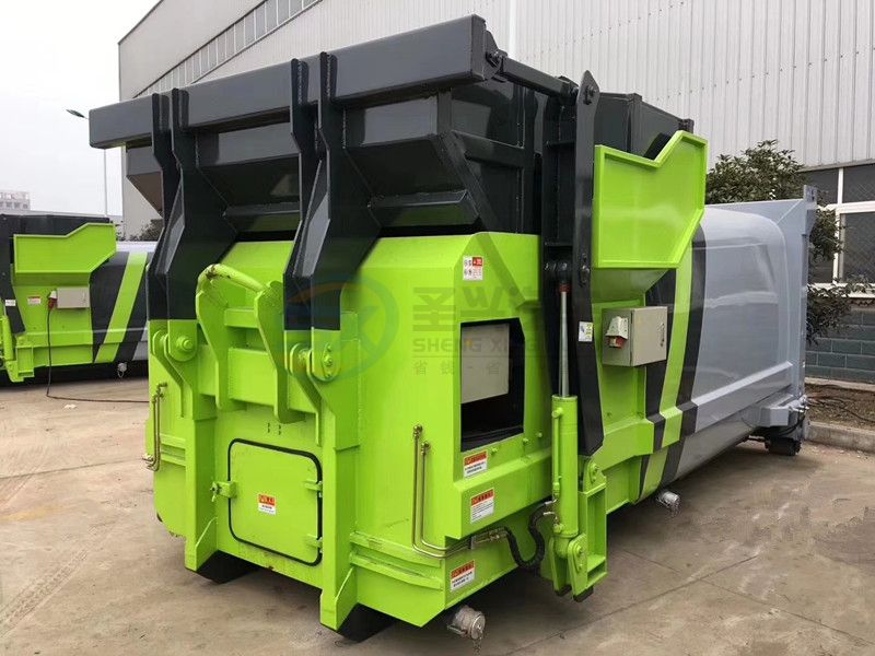 12方移動(dòng)式壓縮垃圾站