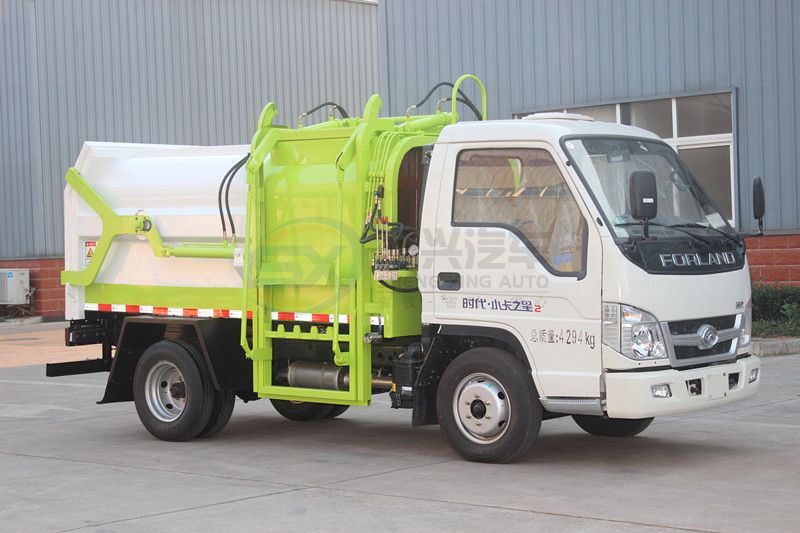 福田時(shí)代壓縮式掛桶垃圾車