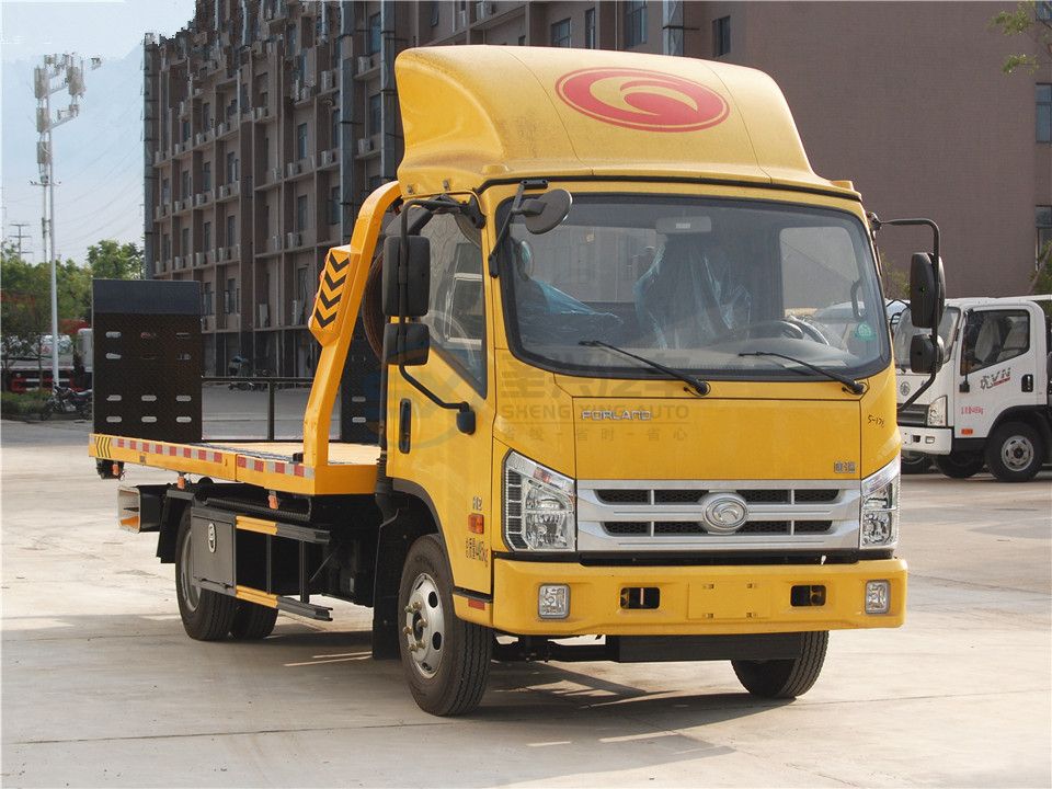 時代康瑞H3一拖二清障車