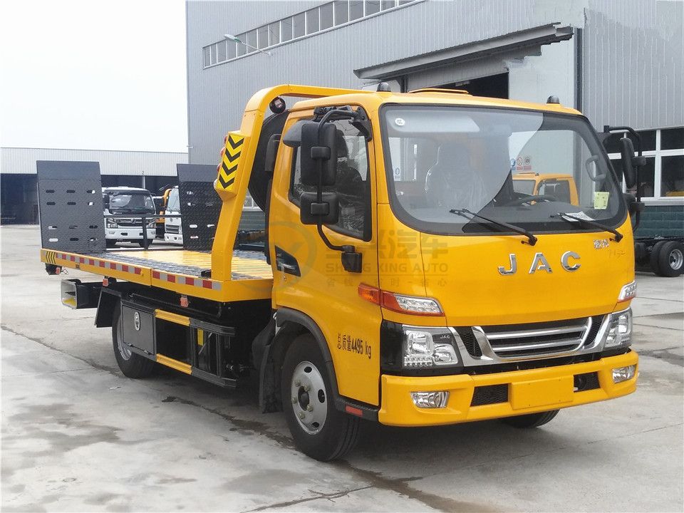 江淮駿嶺一拖二清障車