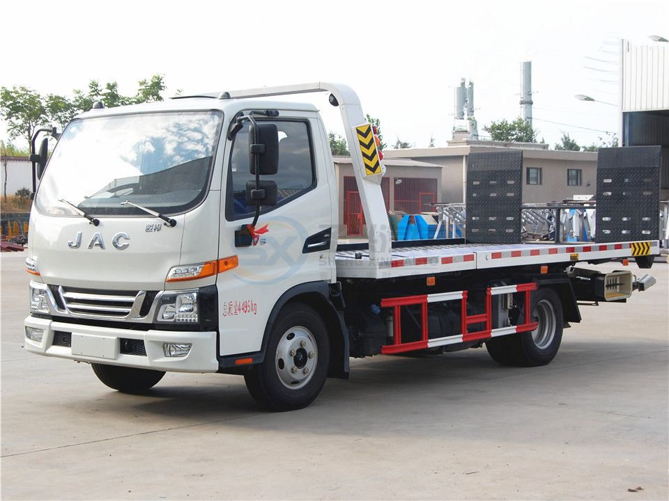 江淮駿嶺一拖二清障車