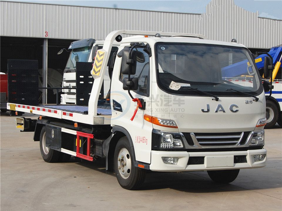 江淮駿嶺一拖二清障車