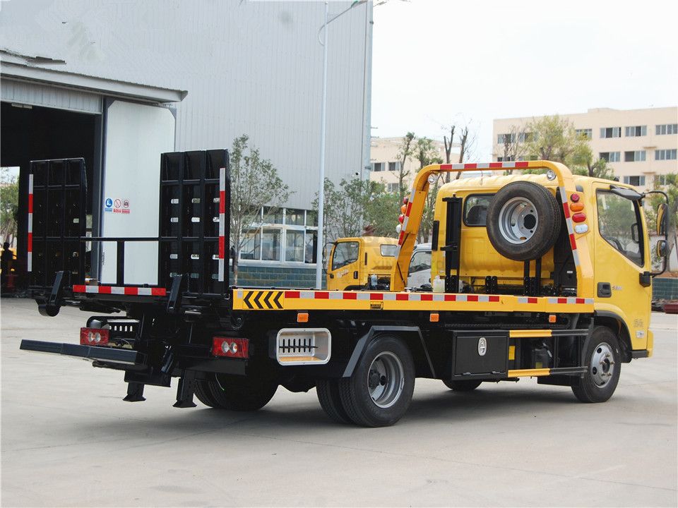 福田歐馬可S3一拖二清障車