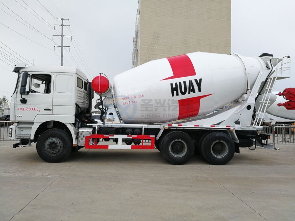 陜汽德龍12方混凝土運(yùn)輸攪拌車