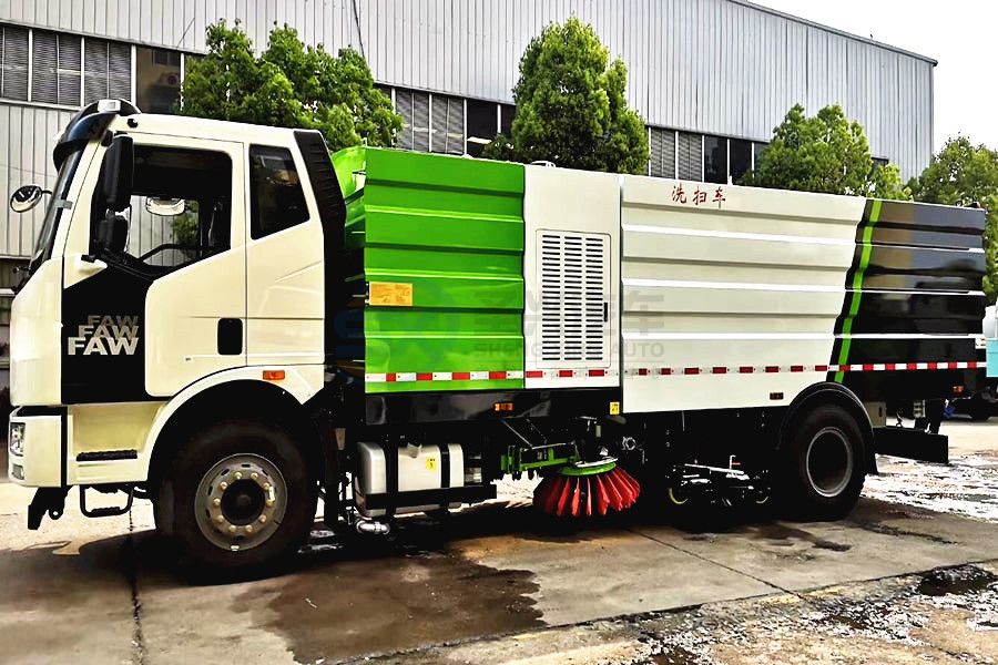 解放J6L型9+7方洗掃車(chē)