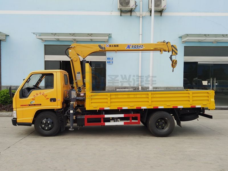 江鈴藍牌2噸二節(jié)、三節(jié)直臂隨車吊