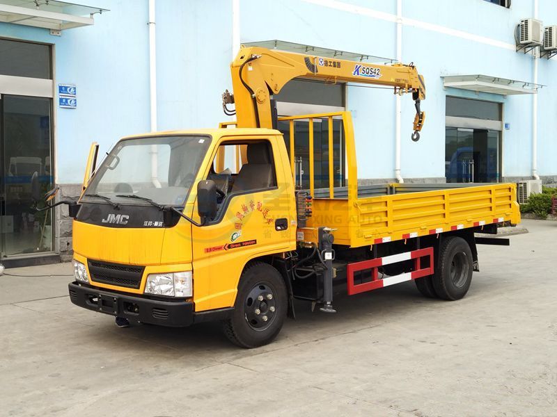 江鈴藍(lán)牌2噸二節(jié)、三節(jié)直臂隨車吊