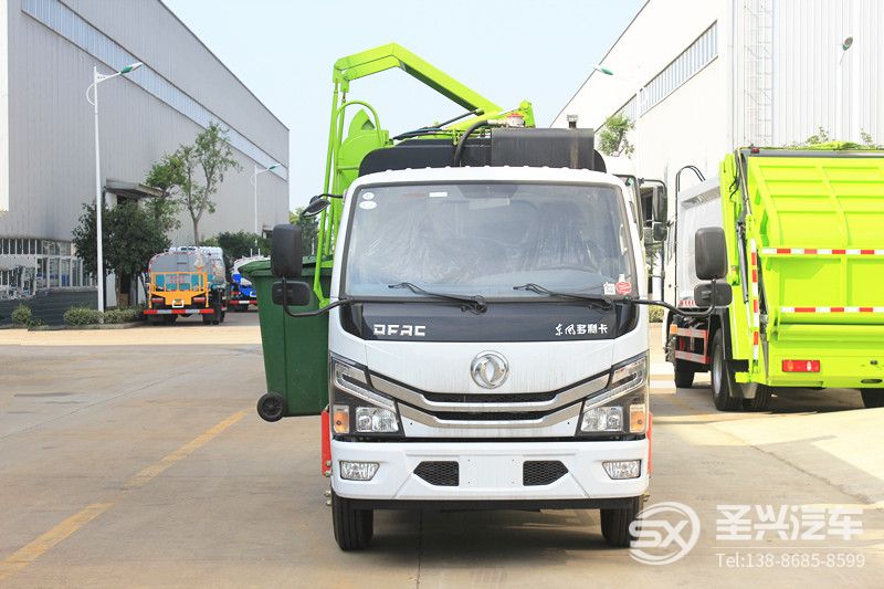國六-東風(fēng)多利卡側(cè)裝壓縮式垃圾轉(zhuǎn)運車