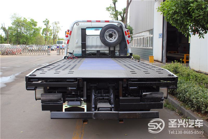 重汽HOWO悍將一拖二清障車