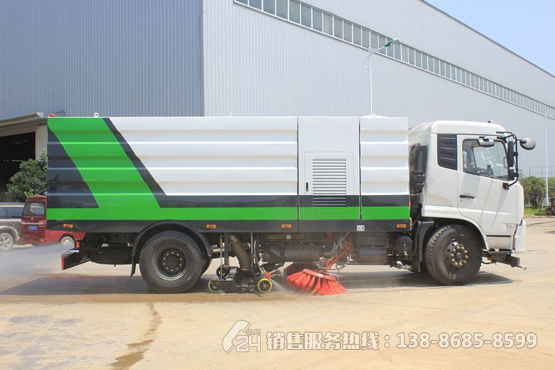 東風(fēng)天錦9+7方洗掃車