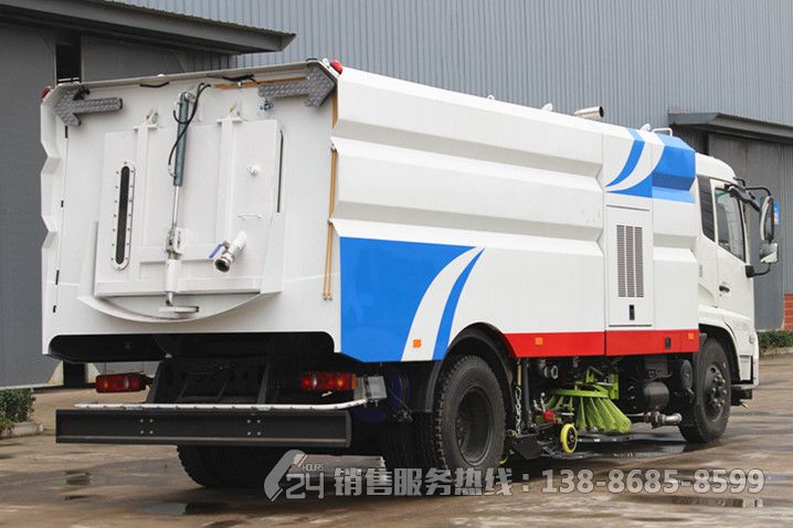 新款東風天錦9+7方洗掃車