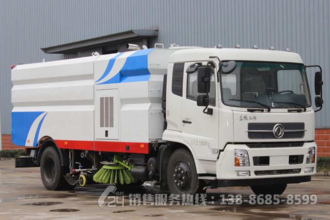 新款東風(fēng)天錦9+7方洗掃車