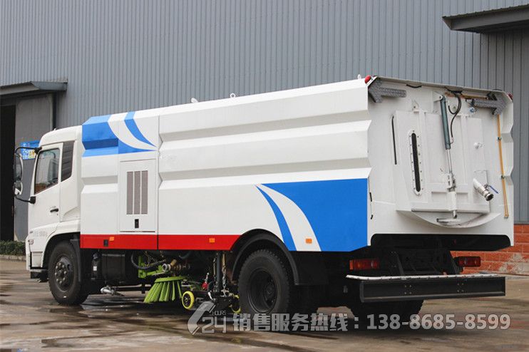 新款東風天錦9+7方洗掃車