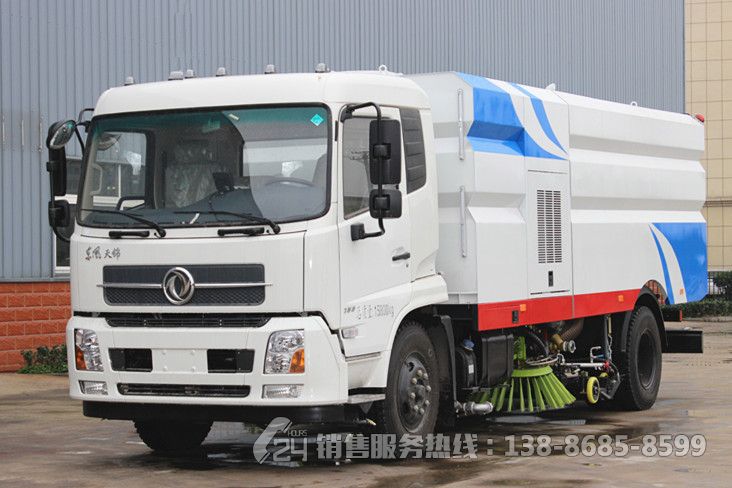 新款東風天錦9+7方洗掃車