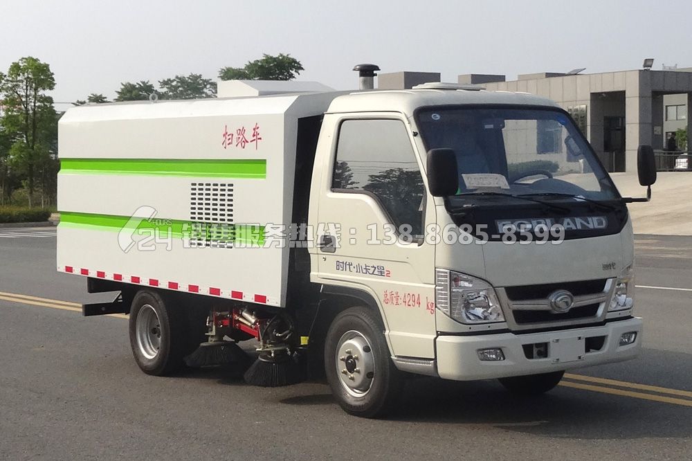 福田時代小卡3噸掃路車