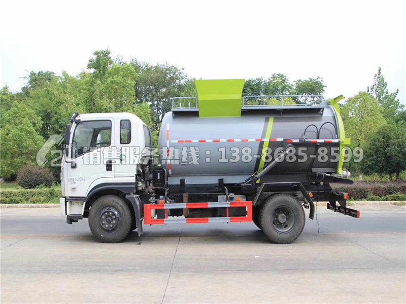 東風(fēng)D1L型8方罐式餐廚垃圾車