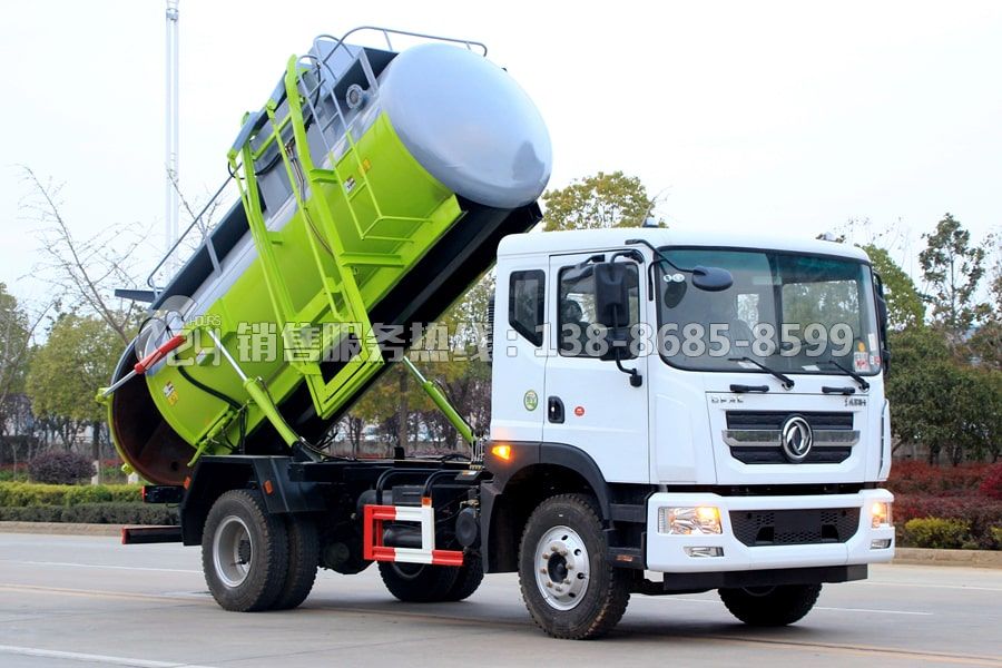 東風(fēng)多利卡D9罐式8方餐廚垃圾車