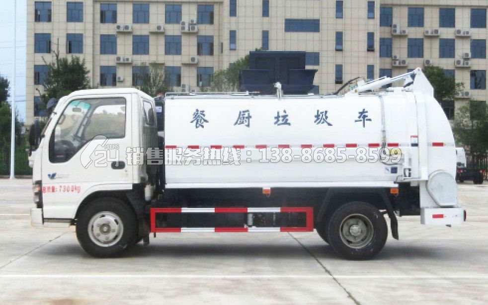 慶鈴五十鈴4方餐廚垃圾車