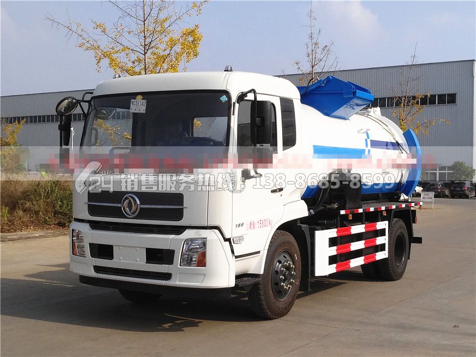 東風(fēng)天錦罐式10方餐廚垃圾車(chē)