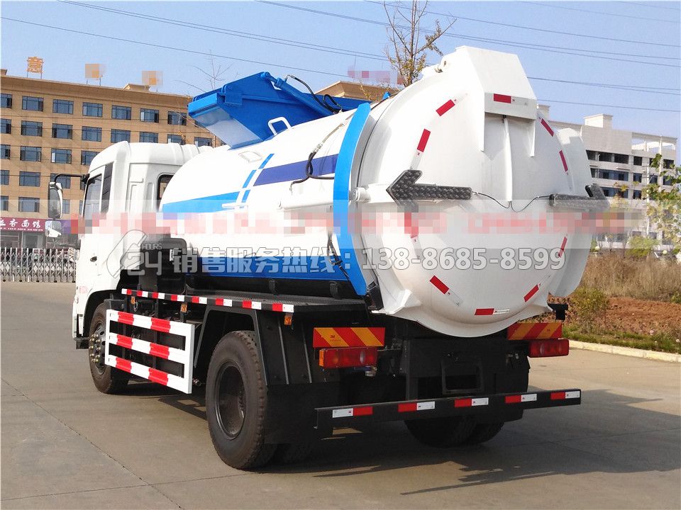 東風(fēng)天錦罐式10方餐廚垃圾車