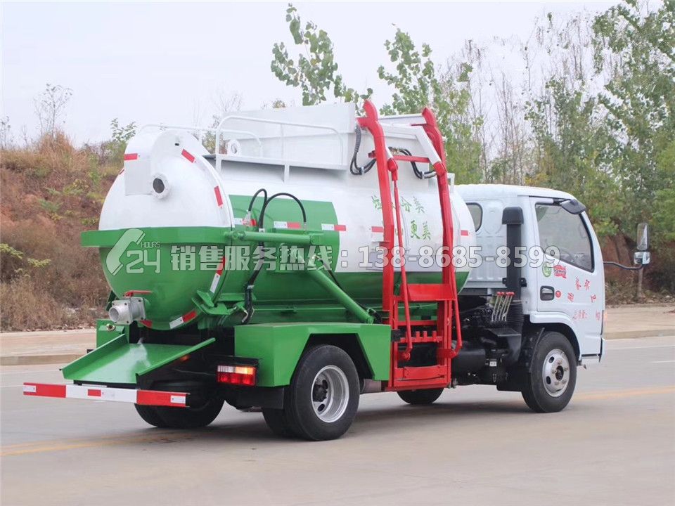 東風(fēng)多利卡罐式4方餐廚垃圾車