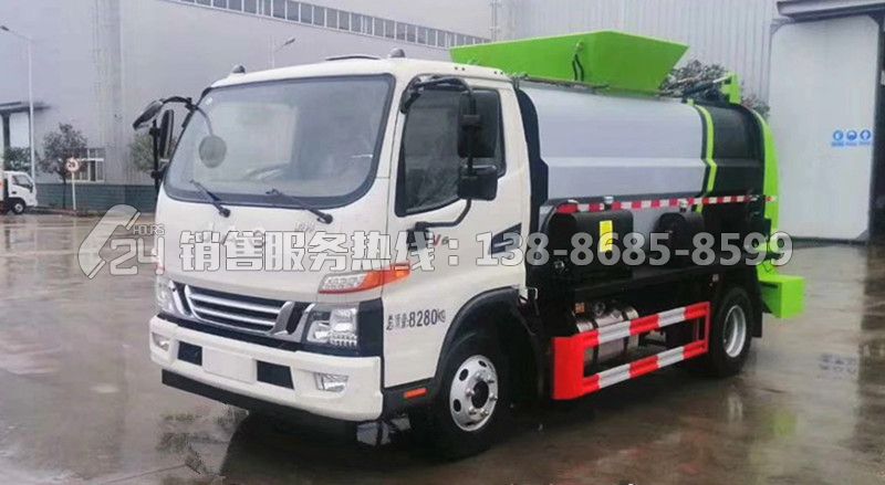國(guó)六江淮駿鈴V6餐廚垃圾收集轉(zhuǎn)運(yùn)車(chē)