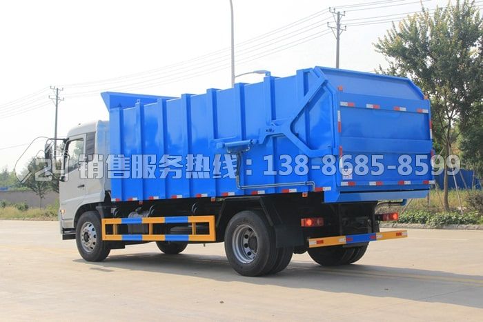 國六東風(fēng)天錦對接式垃圾轉(zhuǎn)運車