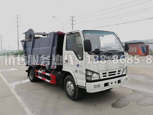 慶鈴五十鈴后翻桶無(wú)泄漏壓縮垃圾車(chē) 慶鈴五十鈴后翻桶無(wú)泄漏壓縮垃圾車(chē)