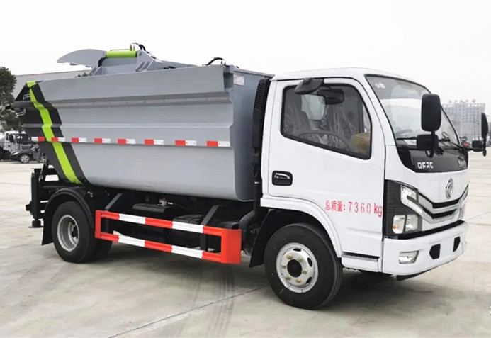國(guó)六東小多利卡后高位翻桶無(wú)泄漏垃圾車(chē) 國(guó)六東小多利卡后高位翻桶無(wú)泄漏垃圾車(chē)