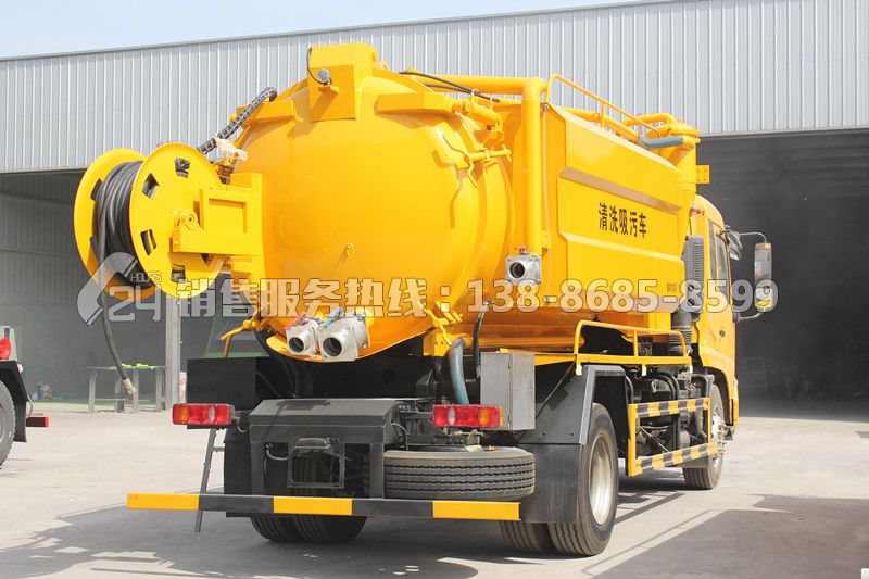 東風(fēng)天錦清洗吸污車12方