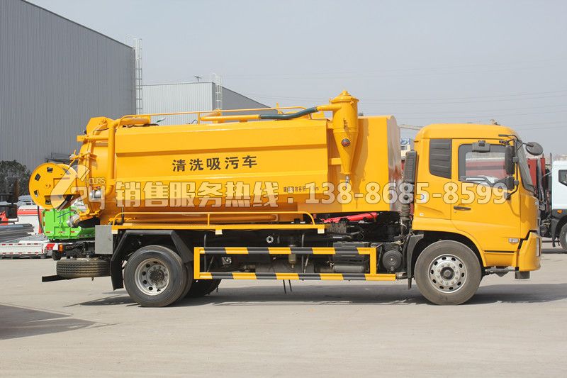 東風(fēng)天錦清洗吸污車12方