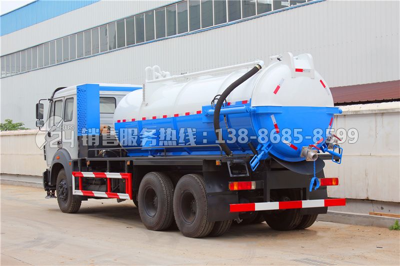 北奔后雙橋16方吸污車