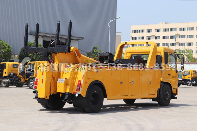 東風天錦單橋重型救援車