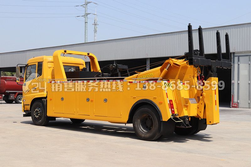 東風天錦單橋重型救援車