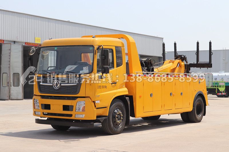 東風天錦單橋重型救援車