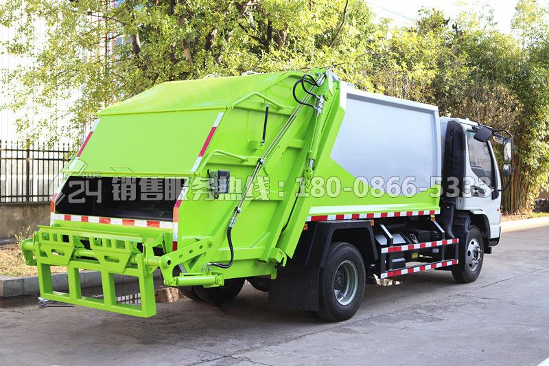 江淮駿鈴8方后裝壓縮式垃圾車 江淮駿鈴8方后裝壓縮式垃圾車