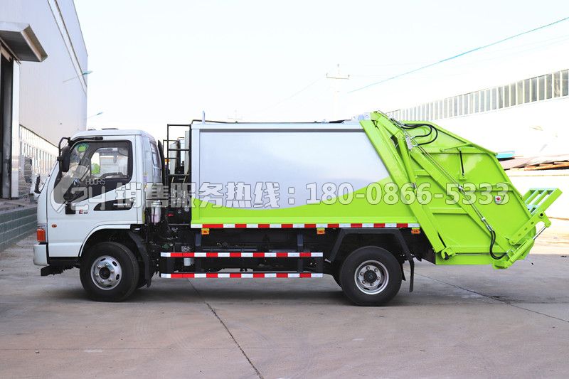 江淮駿鈴8方后裝壓縮式垃圾車 江淮駿鈴8方后裝壓縮式垃圾車