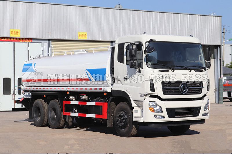 東風天龍后雙橋灑水車20立方