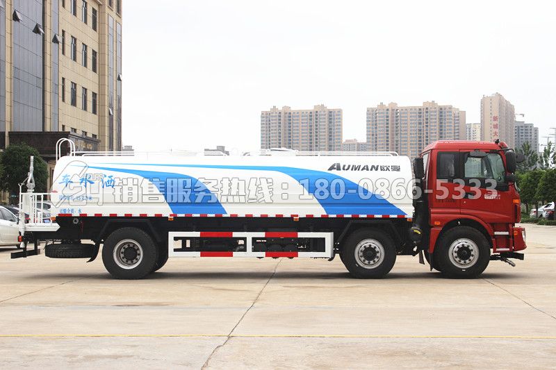 福田歐曼前四后四19方灑水車