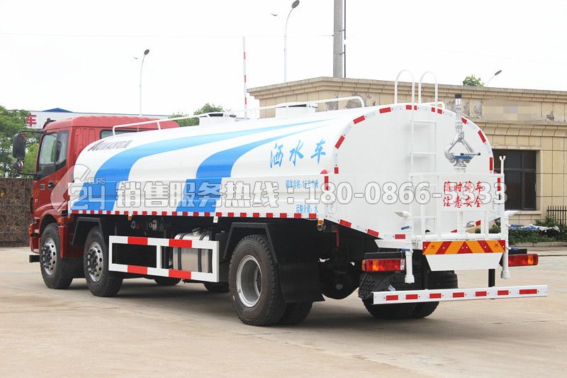 福田歐曼前四后四19方灑水車