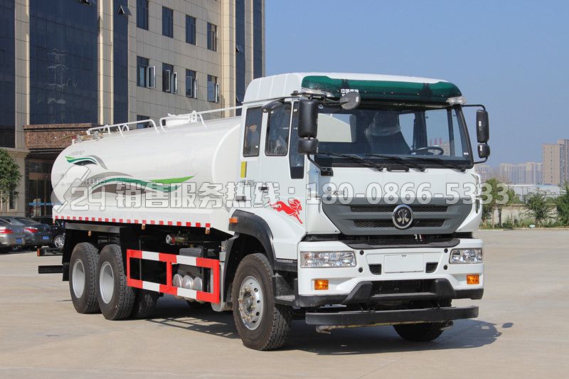 中國重汽斯太爾后雙橋18.0方灑水車