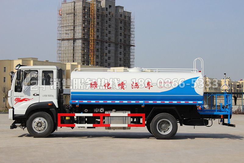 重汽斯太爾后單橋?yàn)⑺?chē)14立方