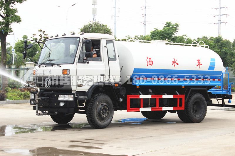 東風(fēng)145老款12方灑水車-帶前自動(dòng)炮