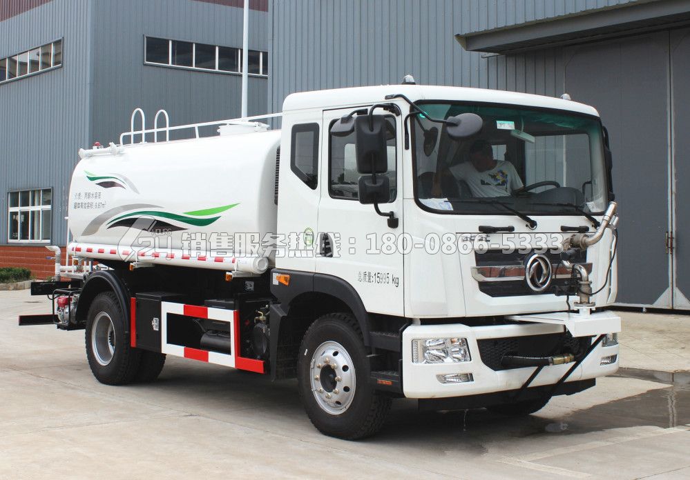 東風(fēng)多利卡D9灑水車12立方-帶前自動(dòng)水炮