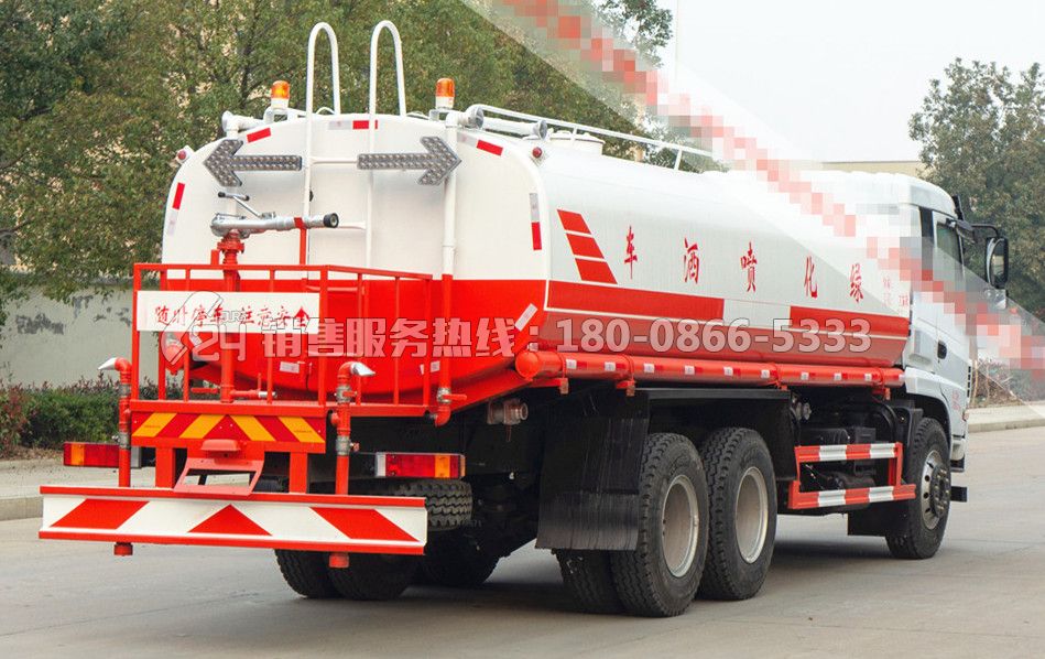 東風隨專D17后雙橋灑水車20立方