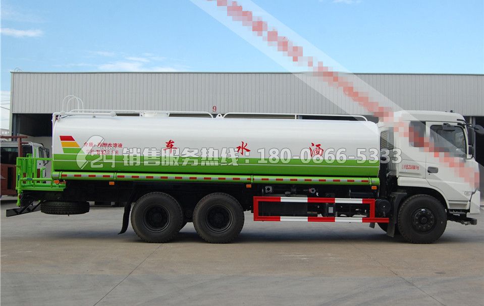 東風專用D913后雙橋灑水車20立方