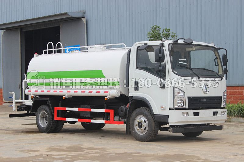 陜汽軒德X9系灑水車10立方