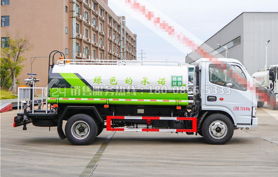 東風D6多利卡灑水車5方