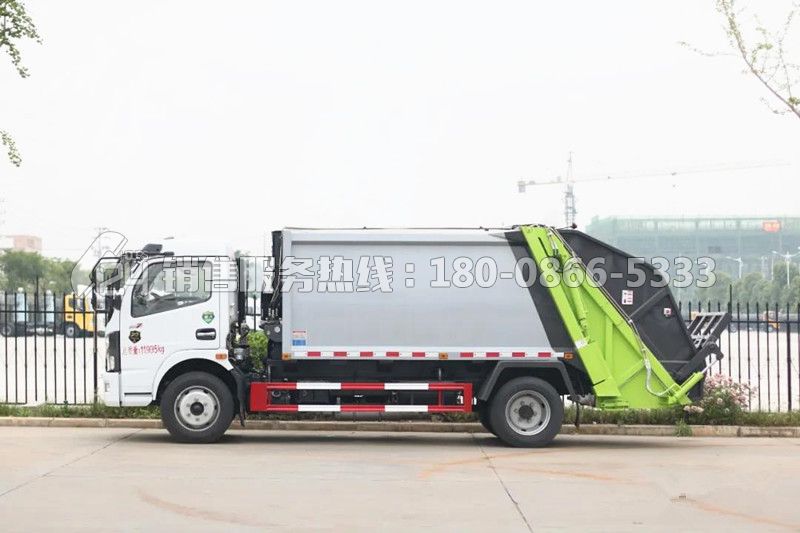 東風K7凱普特壓縮式垃圾車8方